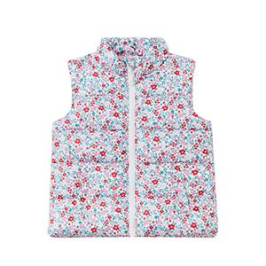 OVS Vest Flower s White