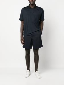 emporioarmani Emporio Armani Bermuda shorts met elastische tailleband - Blauw