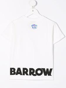 barrowkids Barrow kids T-shirt met logoprint - Wit