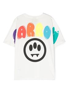 Barrow kids T-shirt met logoprint - Wit