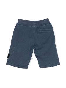 stoneislandjunior Stone Island Junior Cargo shorts - Blauw