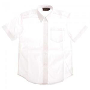 Universal Textiles Schoolshirt met korte mouwen voor jongens 11-12 wit