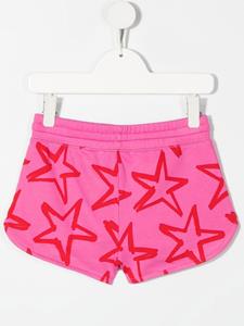 stellamccartneykids Stella McCartney Kids Shorts met sterprint - Roze