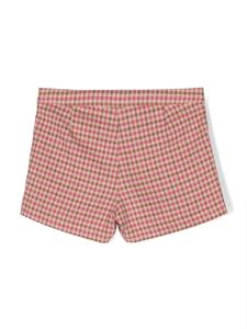 ilgufo Il Gufo Geruite shorts - Roze