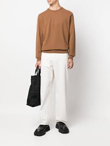 Zegna Kasjmier trui - Bruin