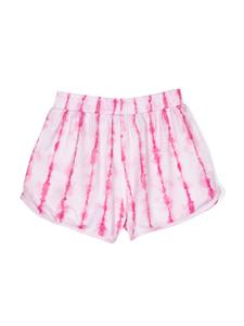 Andorine Shorts met tie-dye print - Roze