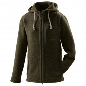 Mufflon - Bob - Wollen vest, zwart/olijfgroen