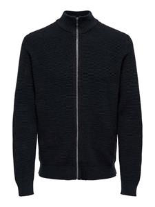 Only&sons Daniel 5 Zip Cardigan Knip