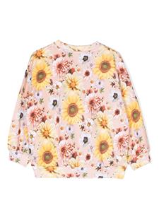 Molo Sweater met bloemenprint - Roze