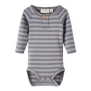 LIL ATELIER Lil'Atelier Lange Mouw Bodysuit Nbmgeo Monument