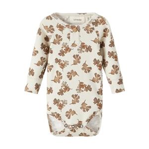 LIL ATELIER Lil'Atelier Lange Mouw Bodysuit Nbmgeo Turtledove