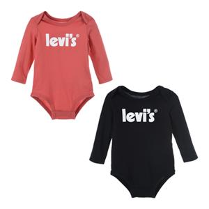 Levis Levi's2 pack Bodies zwart/grijs