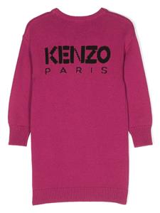 kenzokids Kenzo Kids Gebreide jurk - Roze