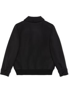 guccikids Gucci Kids Bomberjack met print - Blauw