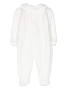 moschinokids Moschino Kids Pyjama met logo-reliëf - Wit