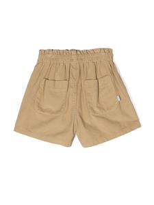 Knot Sadie ribfluwelen shorts - Beige