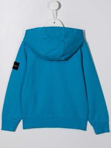 stoneislandjunior Stone Island Junior Jack met capuchon - Blauw