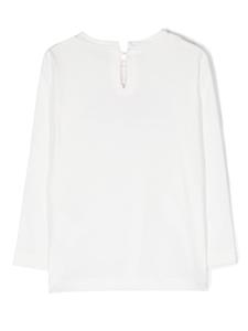 chiaraferragnikids Chiara Ferragni Kids Sweater met logoprint - Wit
