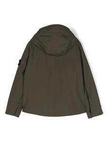 stoneislandjunior Stone Island Junior Jack met rits - Groen