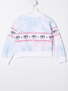 chiaraferragnikids Chiara Ferragni Kids Sweater met tie-dye print - Roze