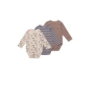 HUST and CLAIRE Hust & Claire Body 3-Pack Betram Deer Brown Melange