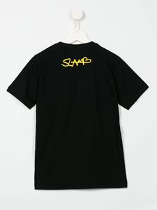 amirslama Amir Slama T-shirt met tekst - Zwart