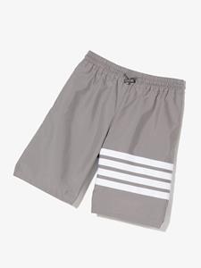 thombrownekids Thom Browne Kids Gestreepte shorts - Grijs