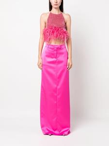 giuseppedimorabito Giuseppe Di Morabito Maxi-rok met satijnen afwerking - Roze