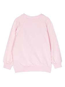 Chiara Ferragni Kids T-shirt verfraaid met logo - Roze