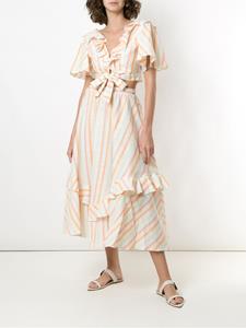 clubebossa Clube Bossa Midi-rok - Beige