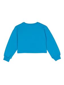 chiaraferragnikids Chiara Ferragni Kids Sweater met logoprint - Blauw