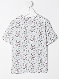 Bonpoint Kraagloos shirt - Wit