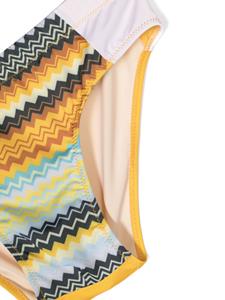 Missoni Kids Zwembroek met print - Geel