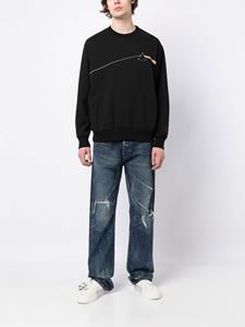 Undercover Sweater met print - Zwart