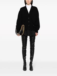 stellamccartney Stella McCartney Vest met geborduurd logo - Zwart