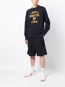 Undercover Sweater met tekst - Blauw