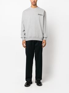 Zegna Katoenen sweater - Grijs
