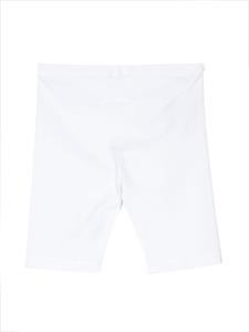 MM6 Maison Margiela Kids Trainingsshorts met logoprint - Wit