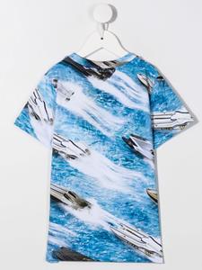 Molo T-shirt van biologisch katoen - Blauw