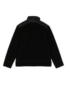 monclerenfant Moncler Enfant Bomberjack met logoprint - Zwart