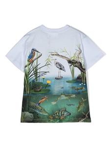 Molo T-shirt met print - Groen