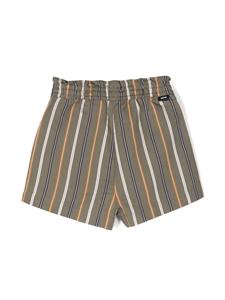 Aspesi Kids Geruite shorts - Groen