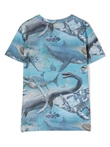Molo T-shirt met print - Blauw
