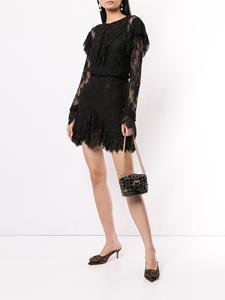Macgraw Rok met print - Zwart