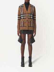 Burberry Vest van kasjmier-wolmix - Bruin