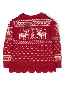 poloralphlaurenkids POLO RALPH LAUREN KIDS Intarsia vest - Rood