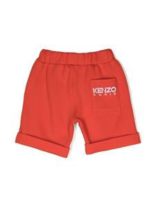 kenzokids Kenzo Kids Shorts met opgerolde pijpen - Rood