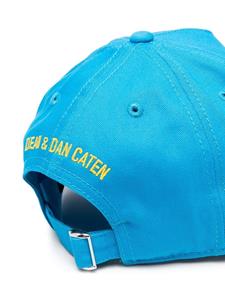 dsquared2kids DSQUARED2 KIDS Honkbalpet met geborduurd logo - Blauw