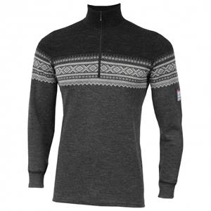 Aclima  DE Marius Mock Neck - Merinotrui, grijs