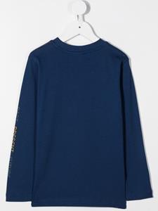 Molo Top met print - Blauw